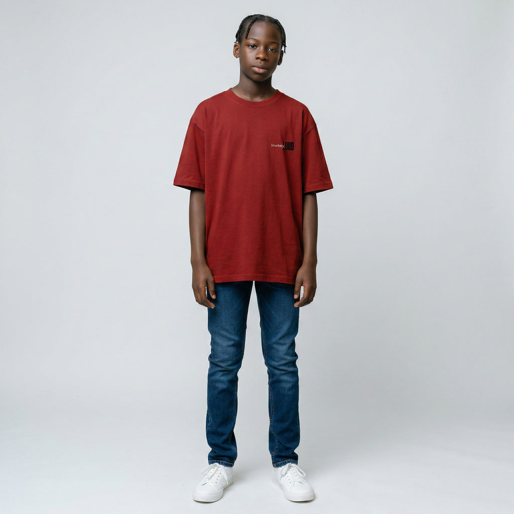 LowKeyLoud "Forever Resting Head" Unisex Oversized T-Shirt