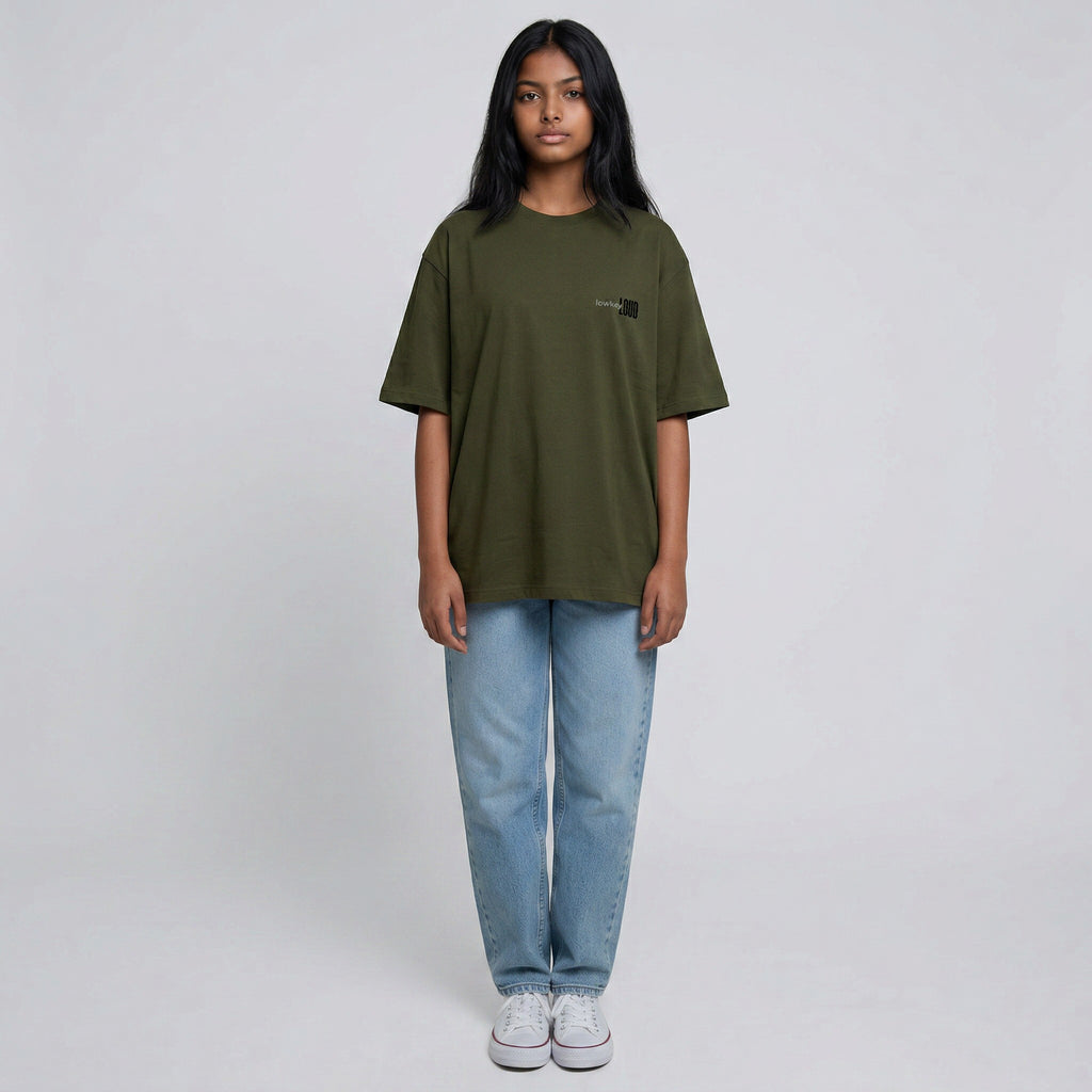 LowkeyLoud "The Pilot Kid" Unisex Oversized T-Shirt