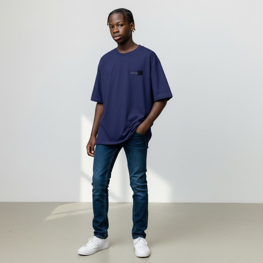 LowKeyLoud "Forever Resting Head" Unisex Oversized T-Shirt